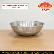 MM Thickply Tasla Without Lid 27cm/3.4L 1247