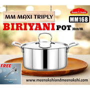 MM SAS TRIPLY BIRIYANI POT