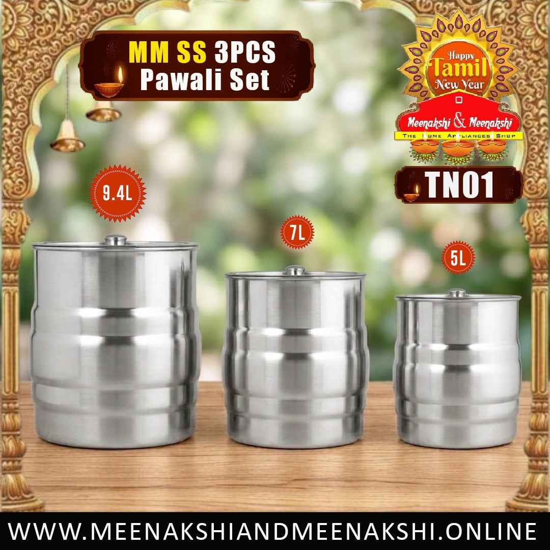 MM SS 3PCS Pawali Set TN01