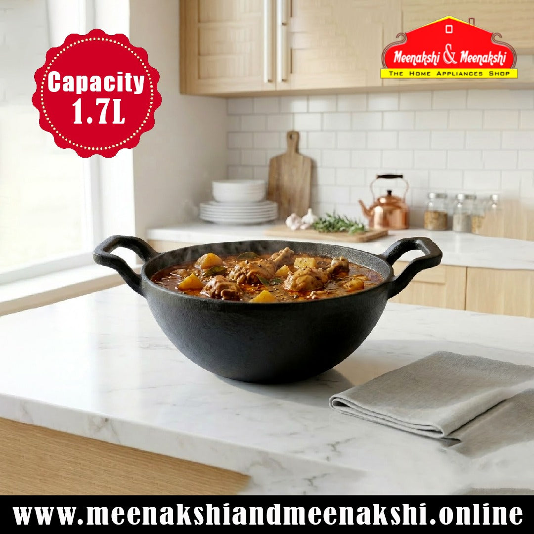 MM CI 8inch Deep Fry Kadai 118
