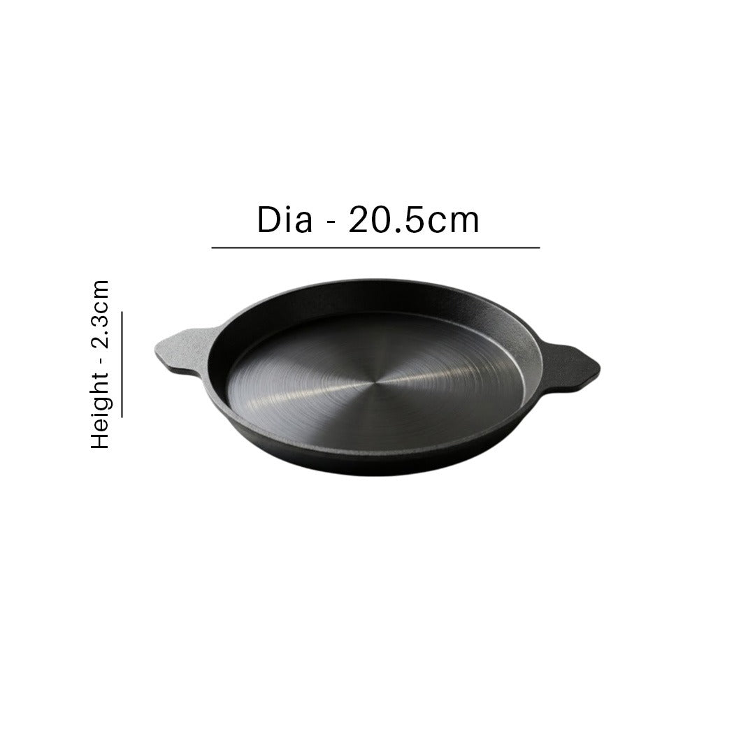 MM CI 8inch Edge Rise Tawa 125
