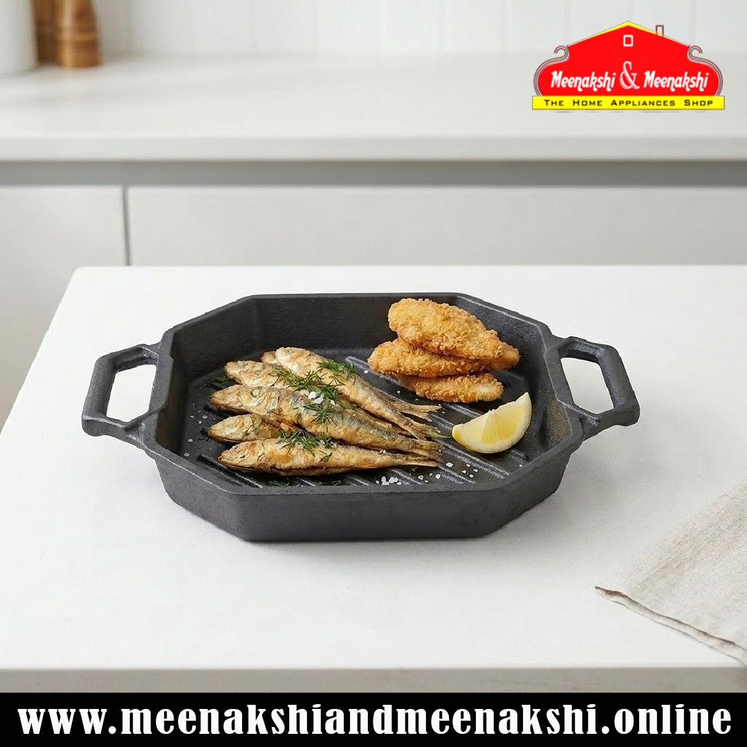 MM CI 8inch Square Grill Pan 124