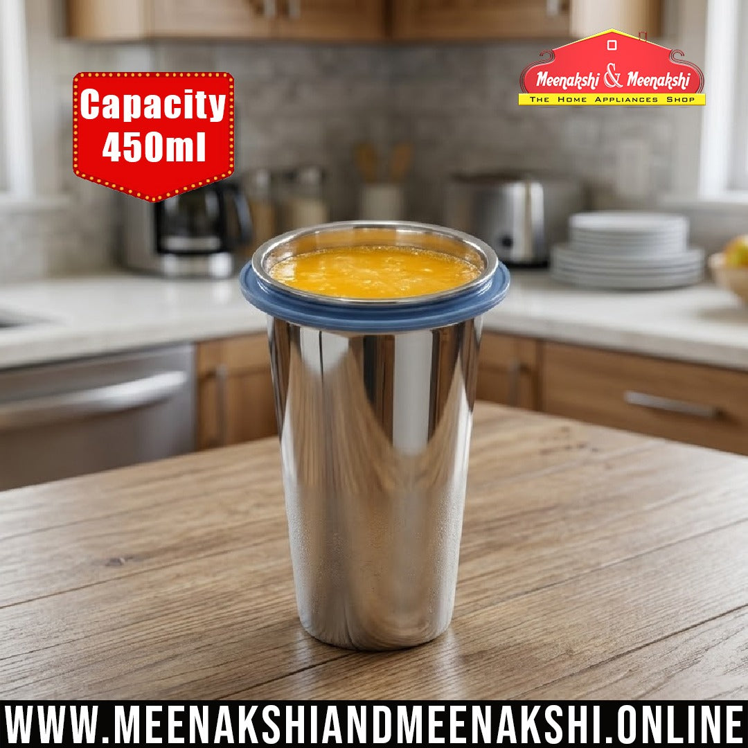 MM SS Tri Clip Lock Tumbler 450ml 147