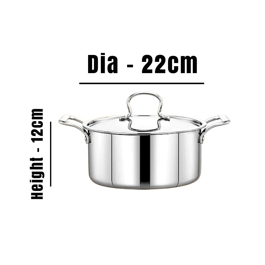 MM Maxi Triply Biriyani Pot 22cm/4.2L 161