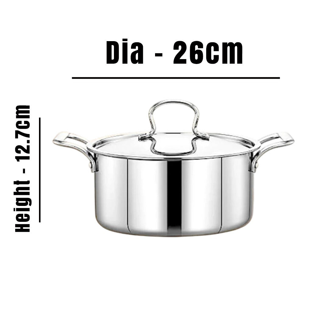 MM Maxi Triply Biriyani Pot 26cm/6.9L 163