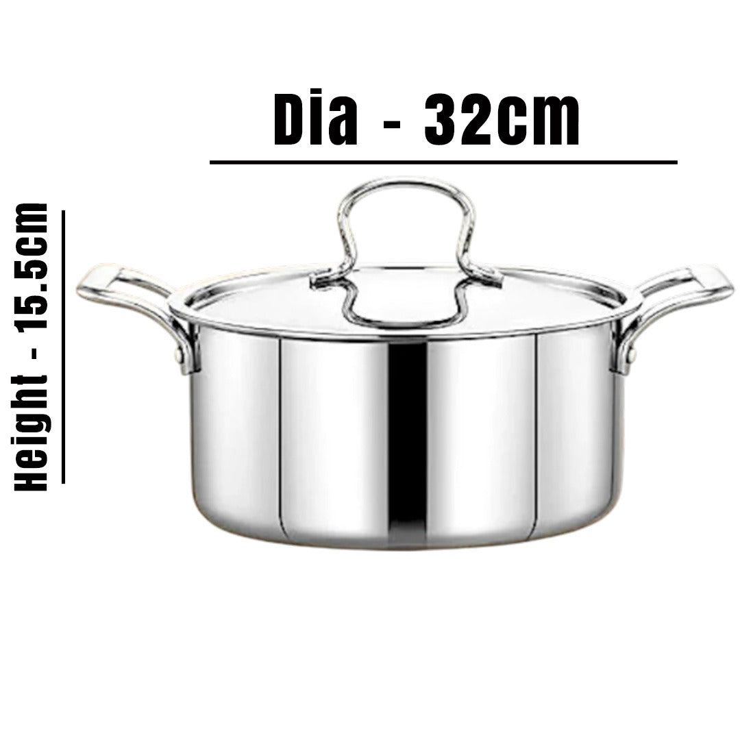 MM Maxi Triply Biriyani Pot 32cm/12L 166