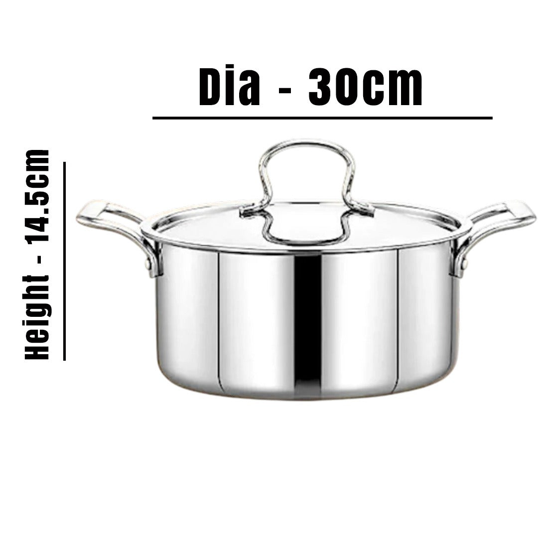 MM Maxi Triply Biriyani Pot 30cm/10L 165