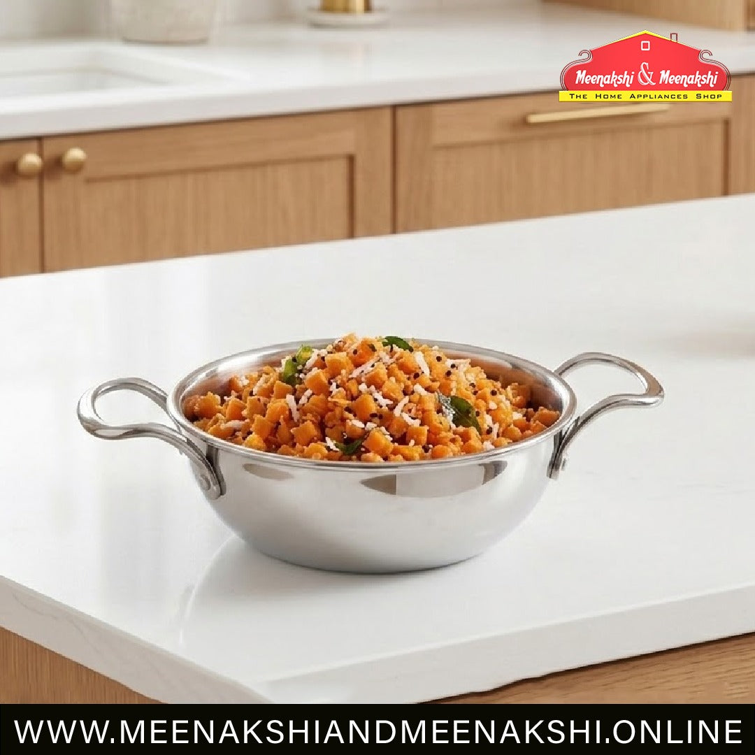 MM Triply Extra Deep Kadai With Lid 20cm/2.1L 168