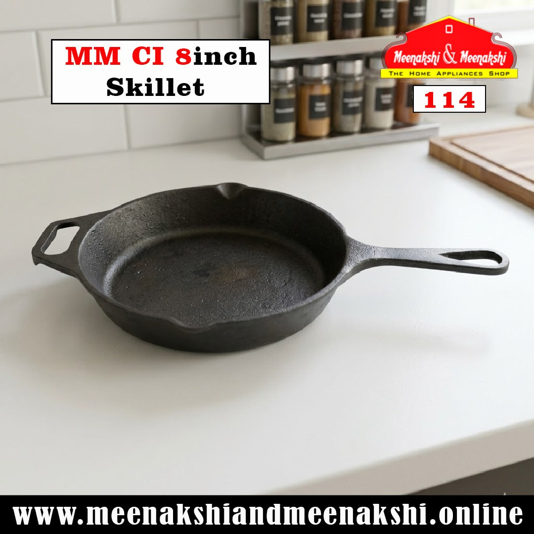 MM CI 8inch Skillet 114