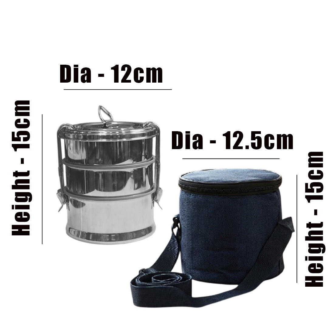 MM SS Royal Lunch Carrier 3 Tier
