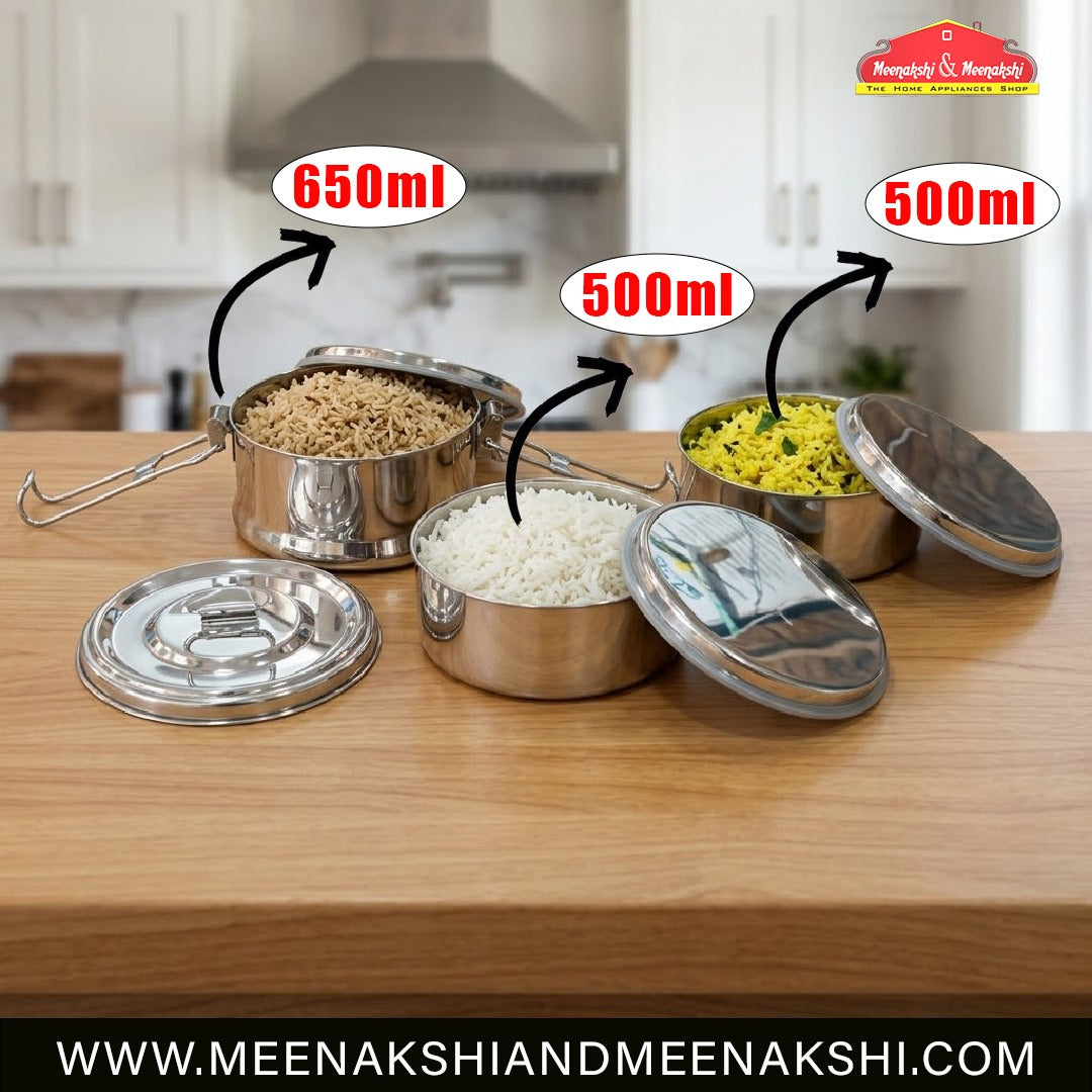 MM SS Royal Lunch Carrier 3 Tier