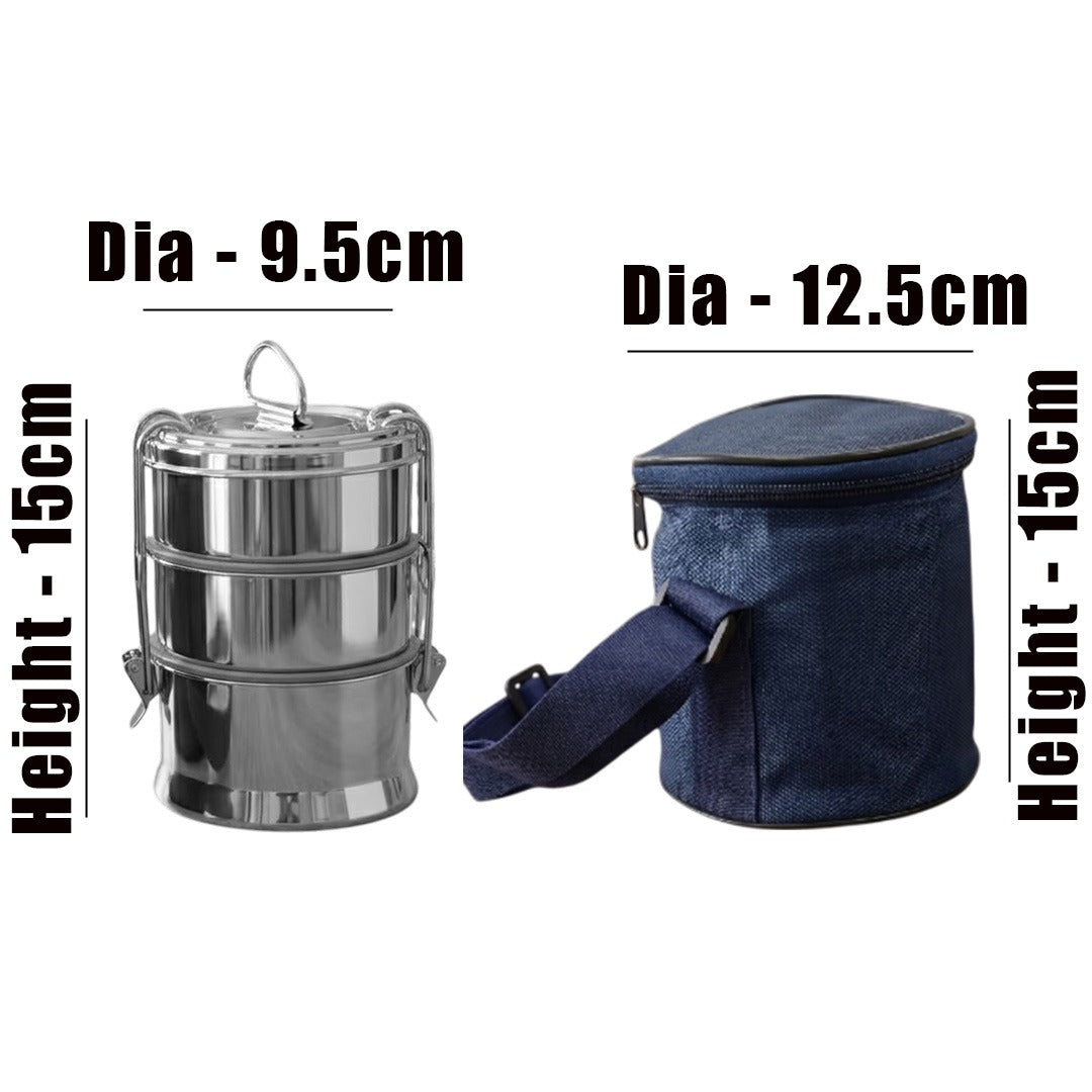 MM SS Royal Lunch Carrier 3 Tier