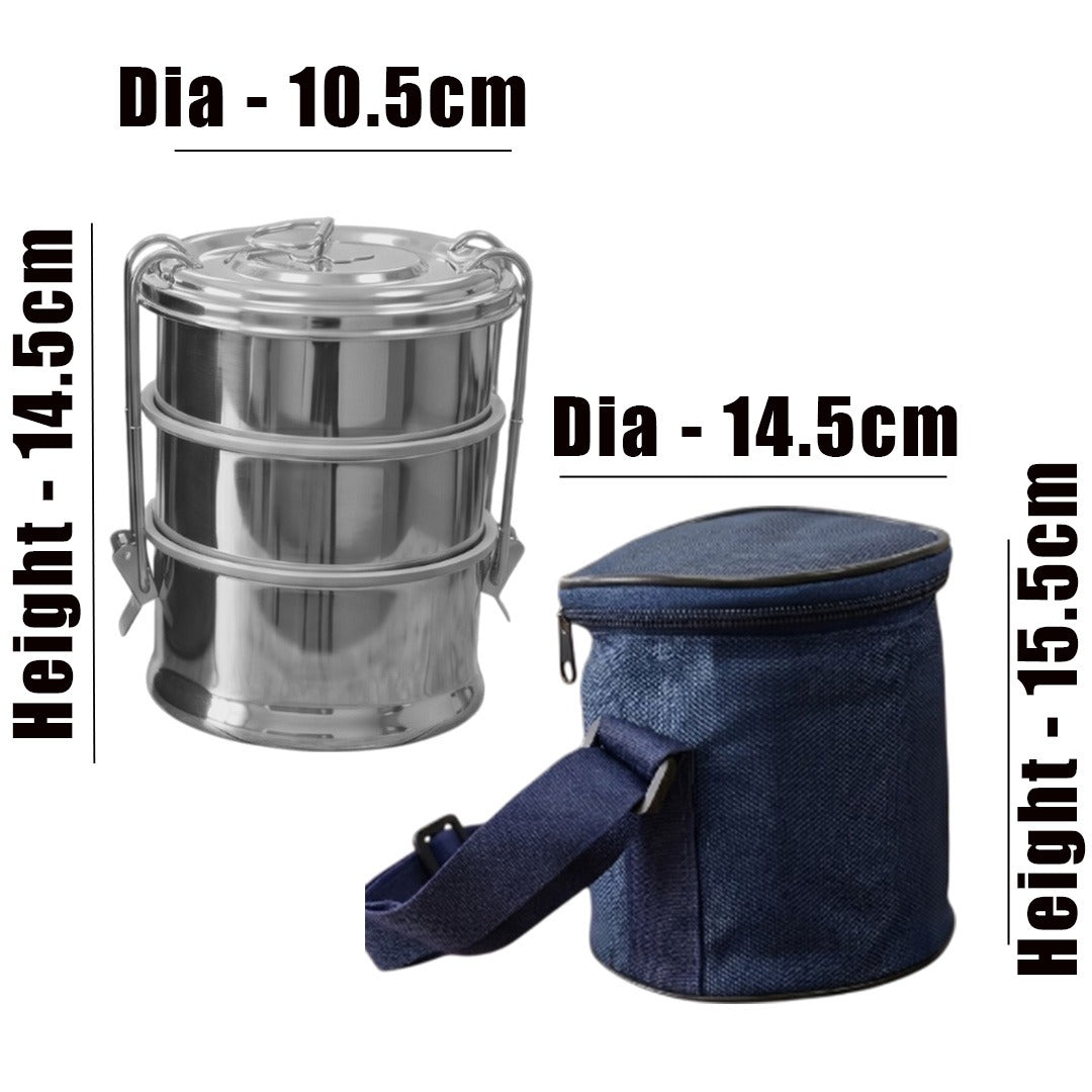 MM SS Royal Lunch Carrier 3 Tier