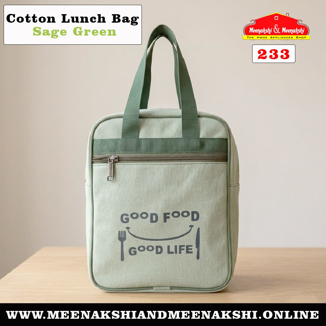 Cotton Lunch Bag