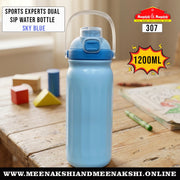 Sports Experts Dual Sip Water Bottle 1200ml