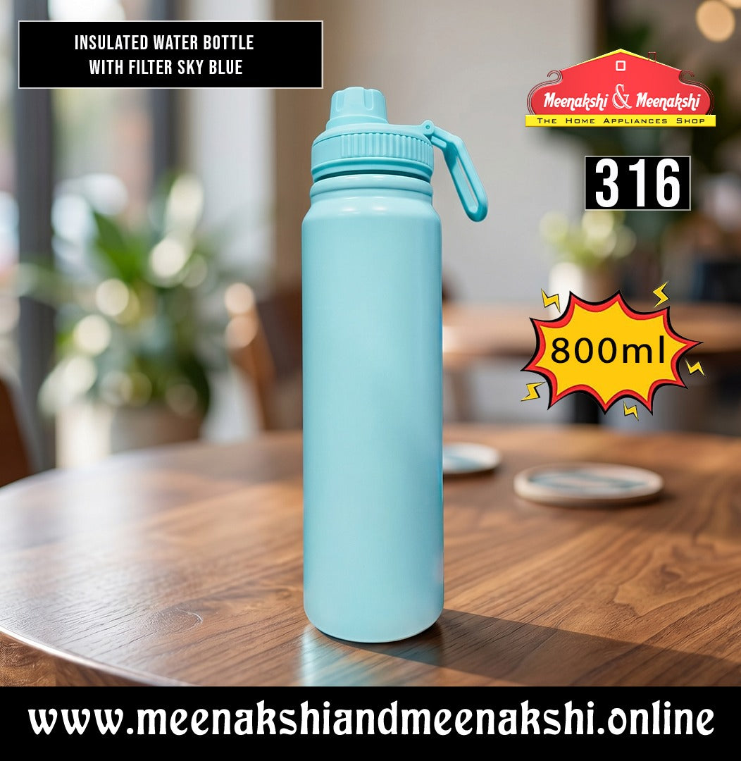 Insulated Water Bottle With Filter