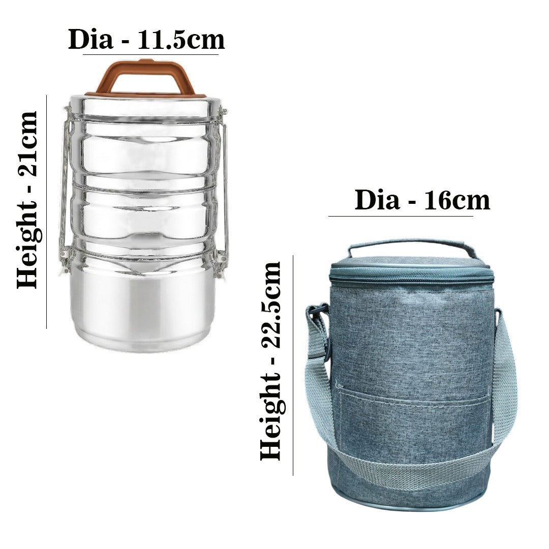 MM Premium Insulated Lunch Carrier Round