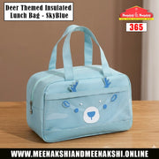 Deer Themed Insulated Lunch Bag
