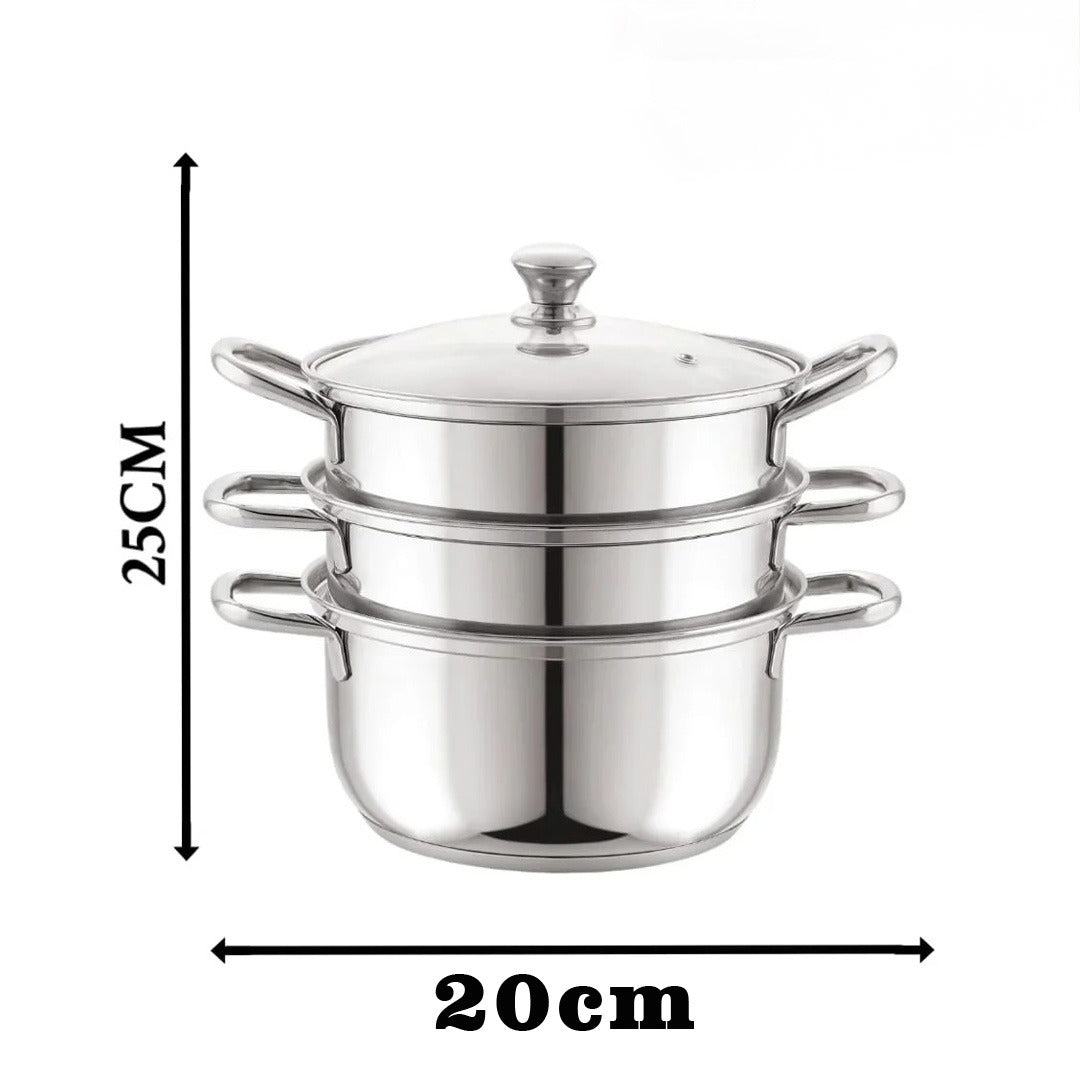 MM SB 3 Tier Steamer