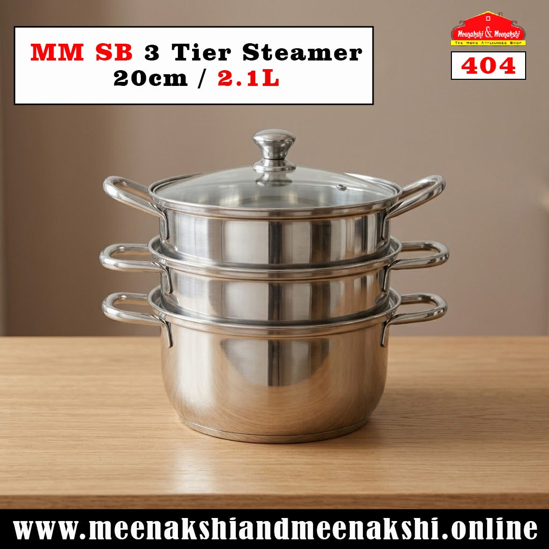 MM SB 3 Tier Steamer