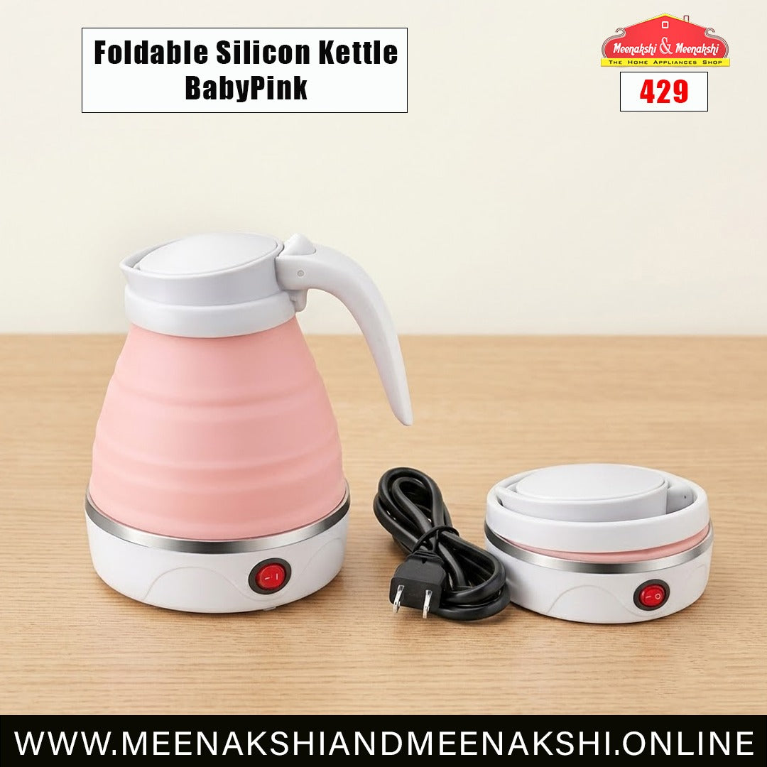 Foldable Silicon Kettle 900ml
