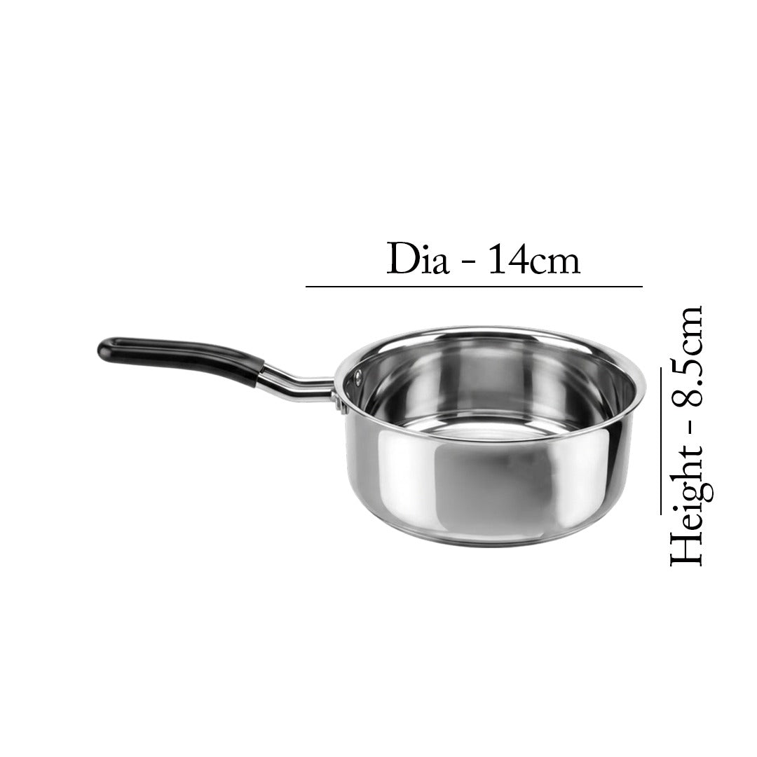 MM Triply Sauce Pan 14cm/ 1.2L 548