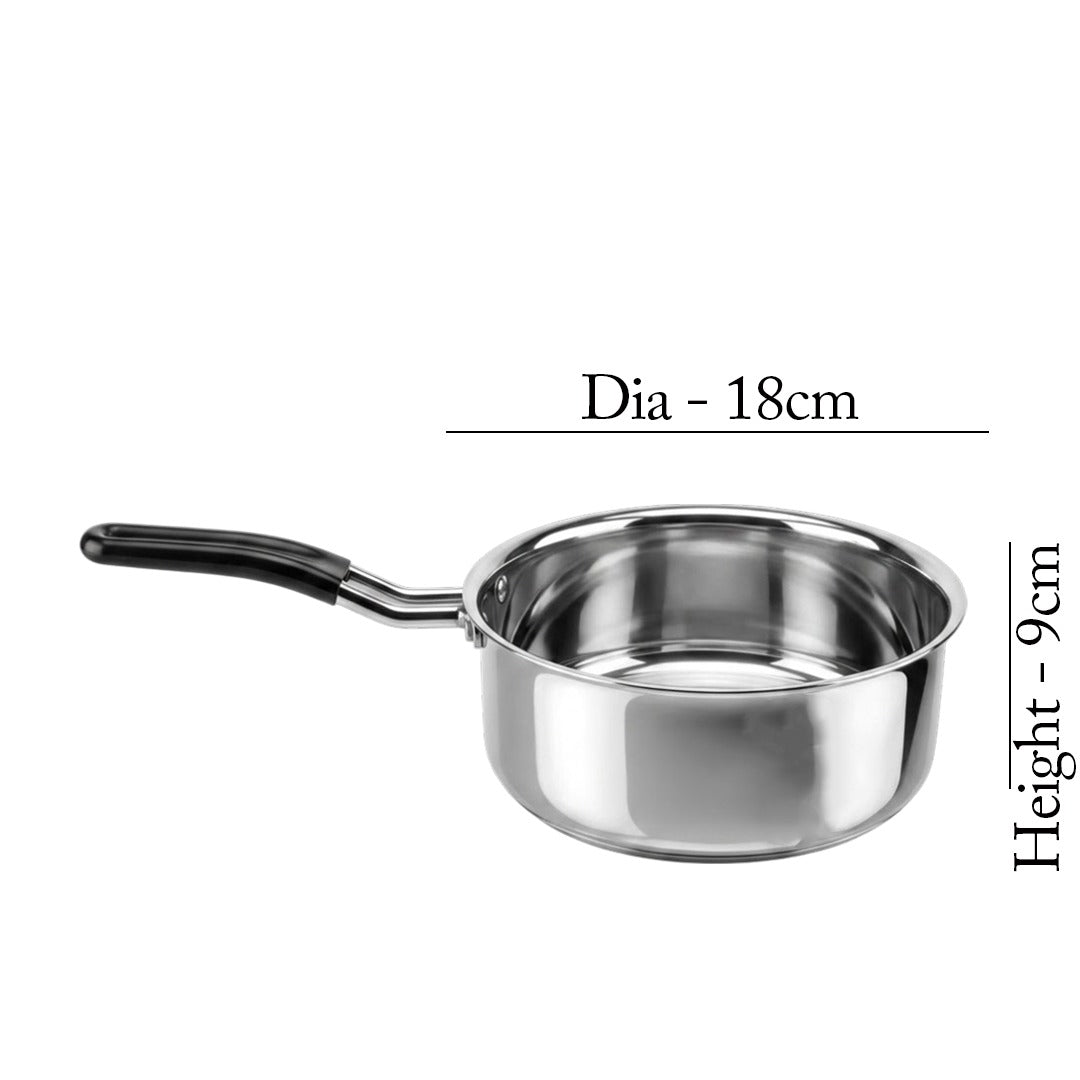 MM Triply Sauce Pan 18cm/ 2.2L 550