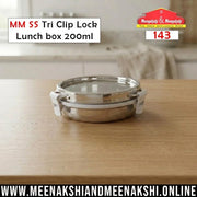 MM SS Tri Clip Lock Lunch box 200ml 143
