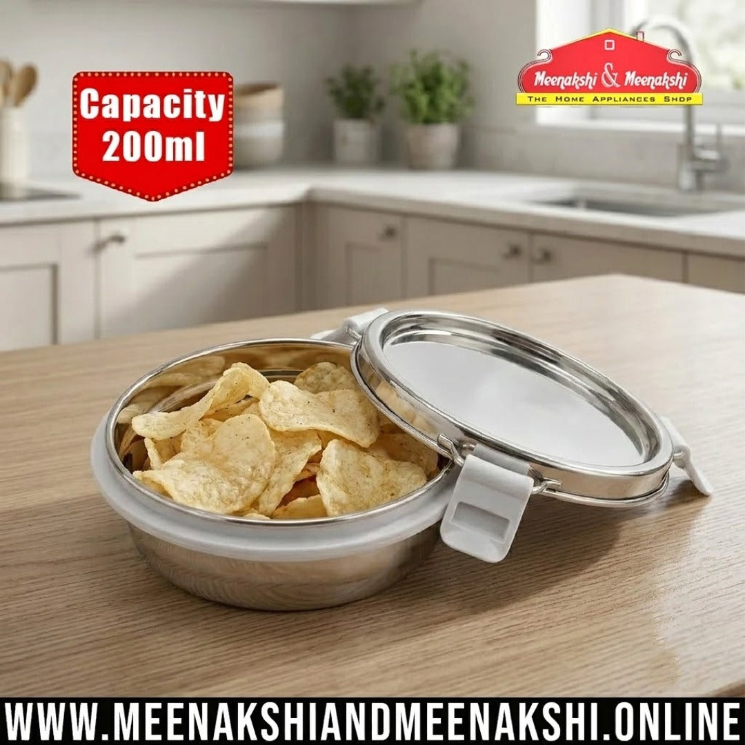 MM SS Tri Clip Lock Lunch box 200ml 143