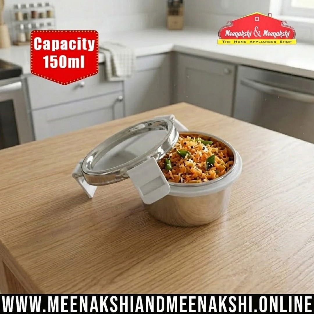 MM SS Tri Clip Lock Snacks box 150ml 142