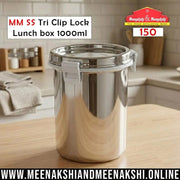 MM SS Tri Clip Lock Lunch box 1000ml 150