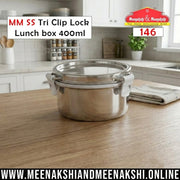 MM SS Tri Clip Lock Lunch box 400ml 146