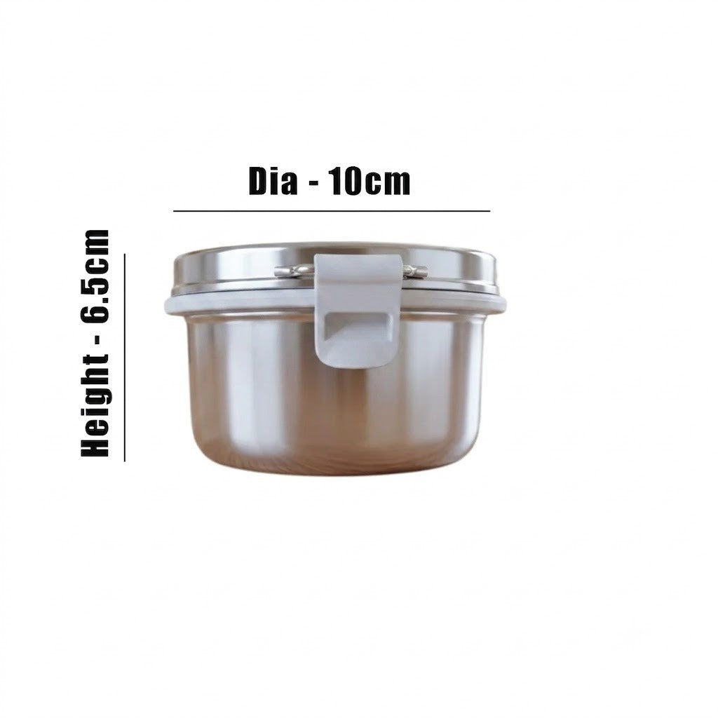 MM SS Tri Clip Lock Lunch box 400ml 146