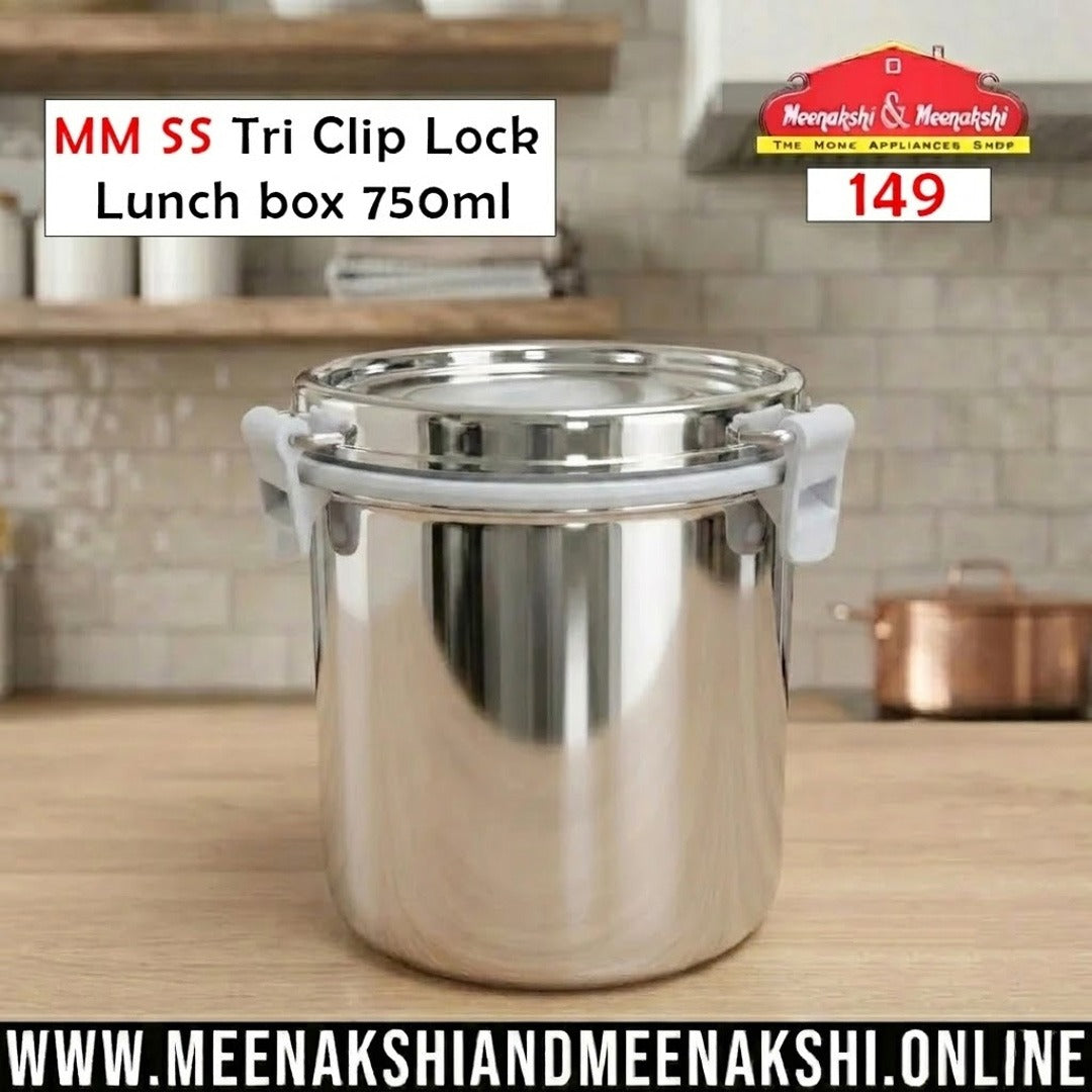 MM SS Tri Clip Lock Lunch box 750ml 149