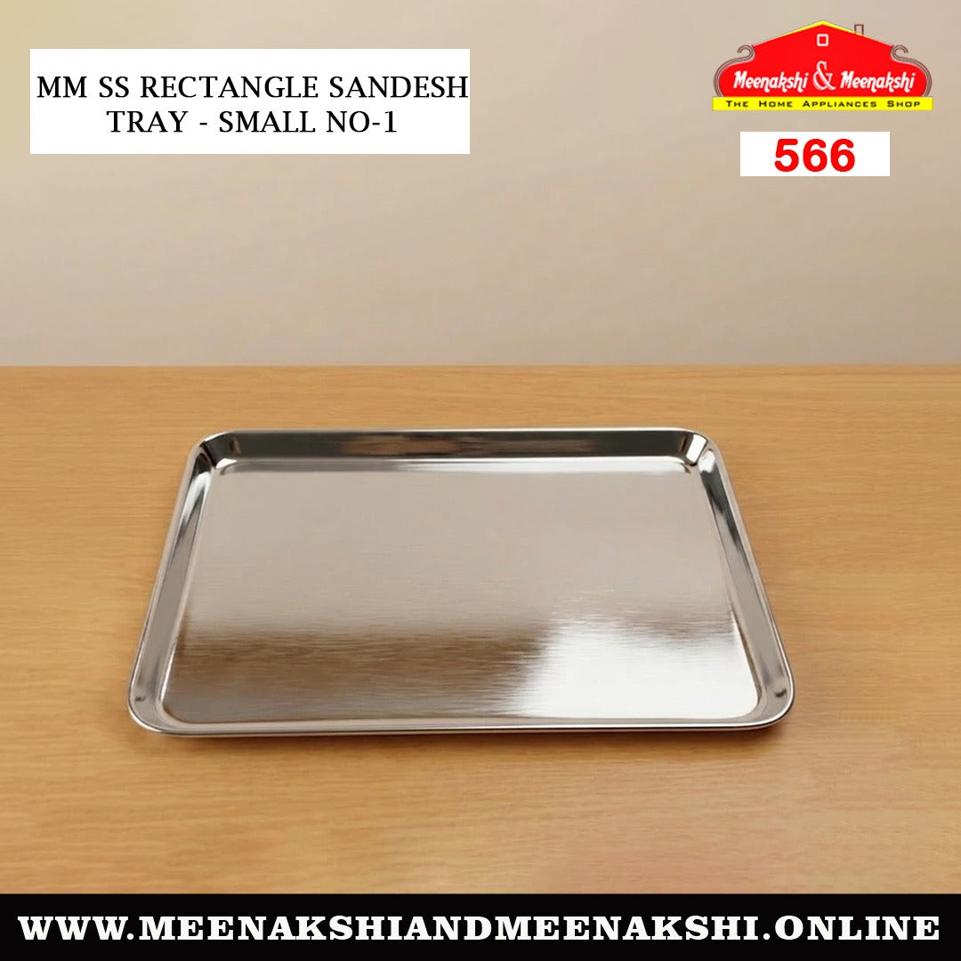 MM SS Rectangle Sandesh Tray