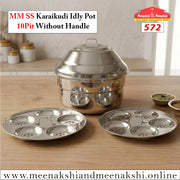 MM SS Karaikudi Idly Pot 10Pit Without Handles 572
