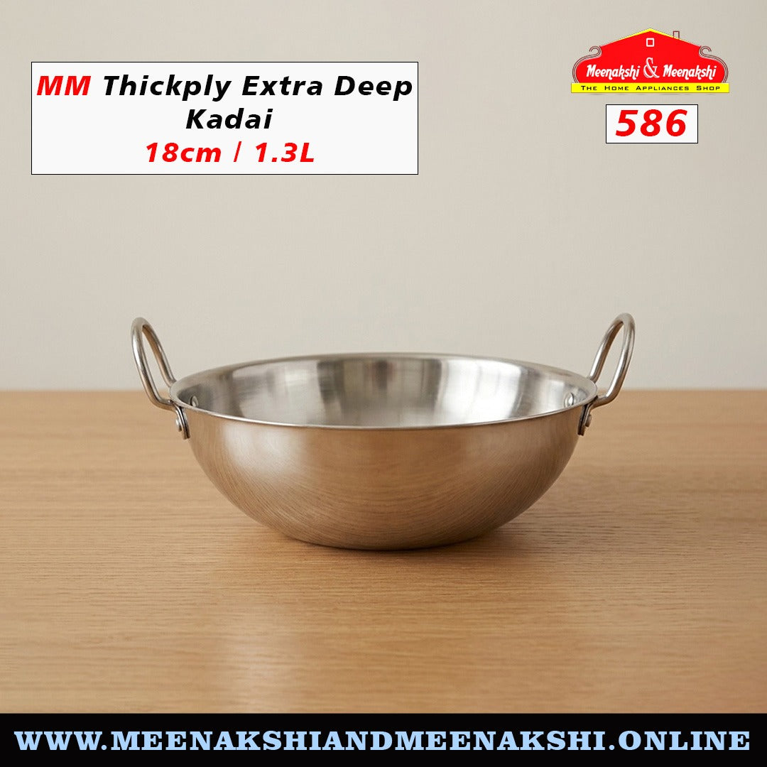 MM Thickply Extra Deep Kadai