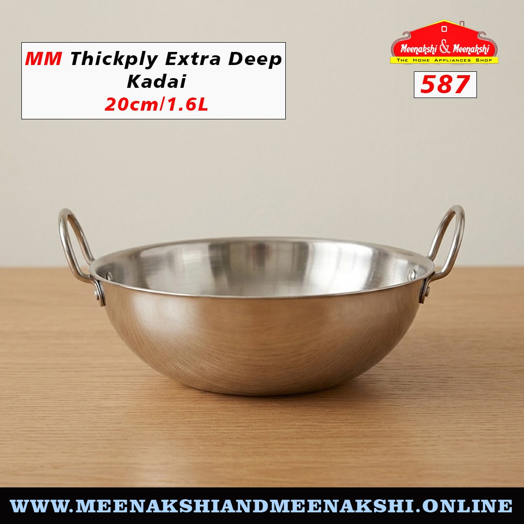 MM Thickply Extra Deep Kadai