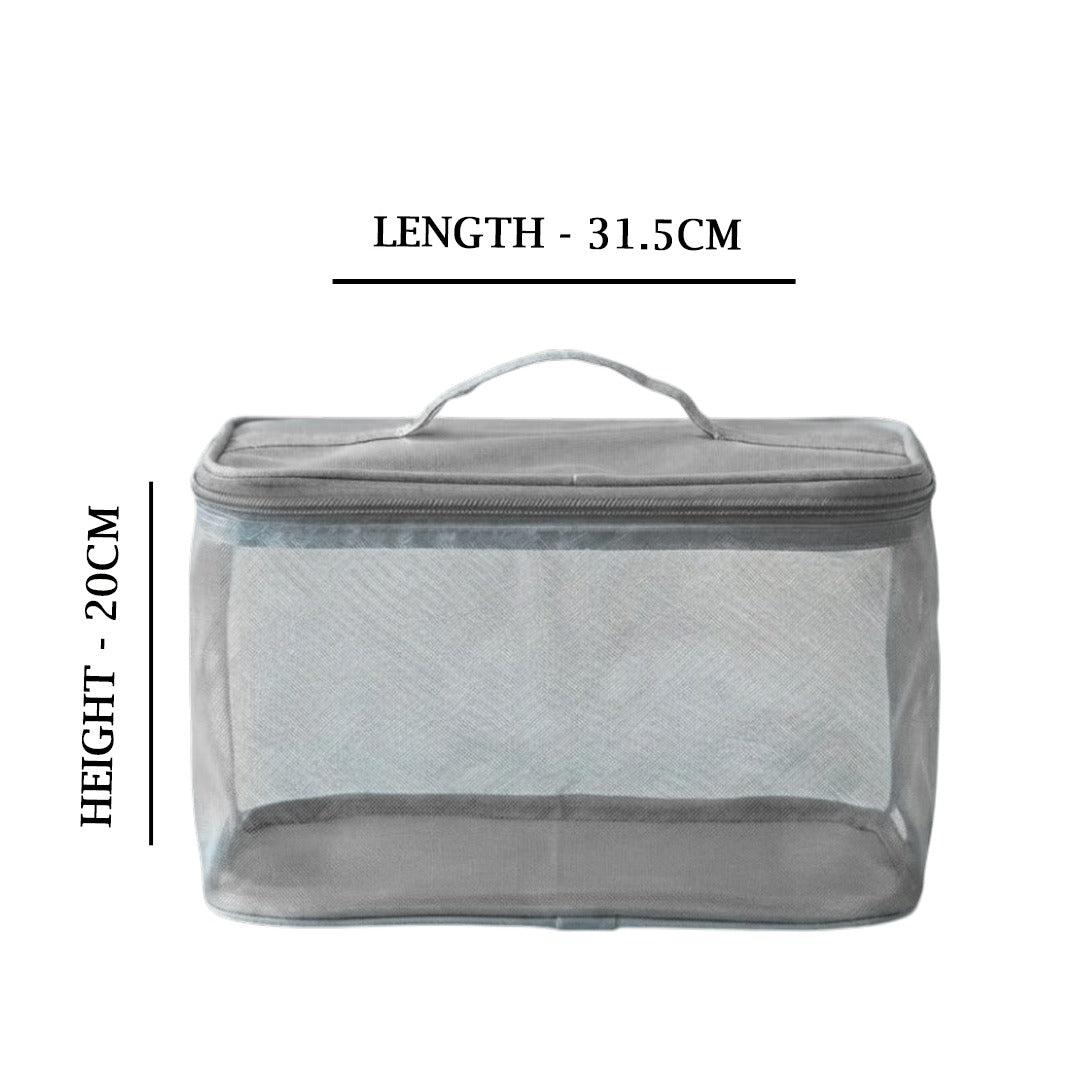 MM Nylon Mesh Fruit Basket Bag Square