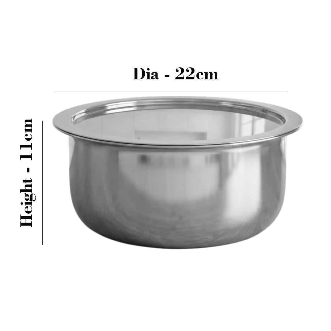 MM Triply Tope With Lid