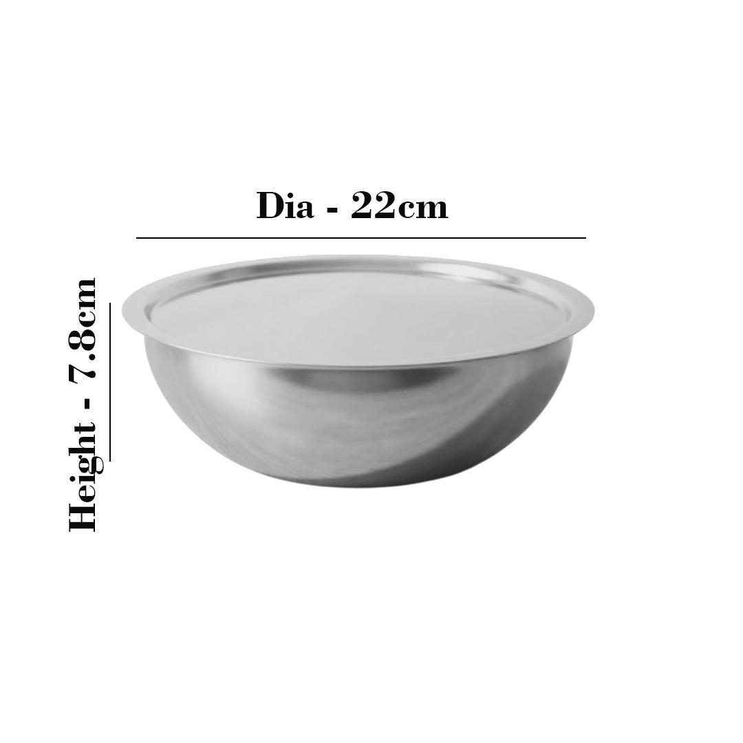 MM Triply Tasla With Lid