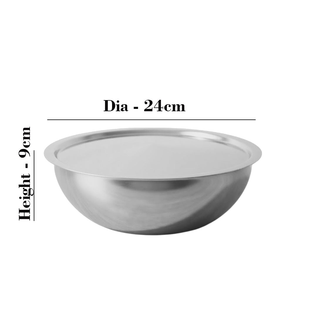 MM Triply Tasla With Lid