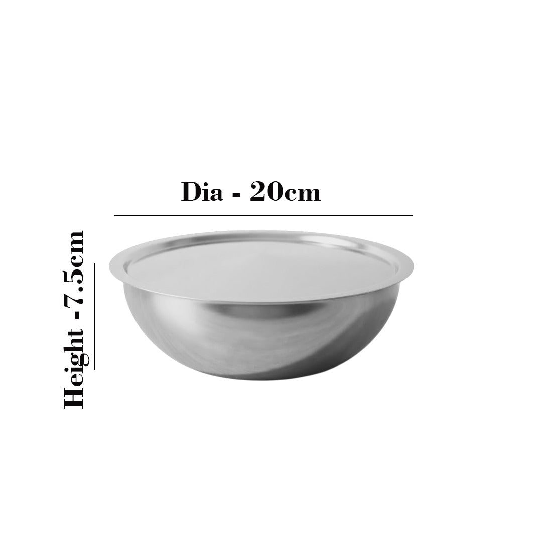 MM Triply Tasla With Lid
