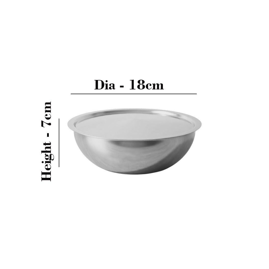 MM Triply Tasla With Lid