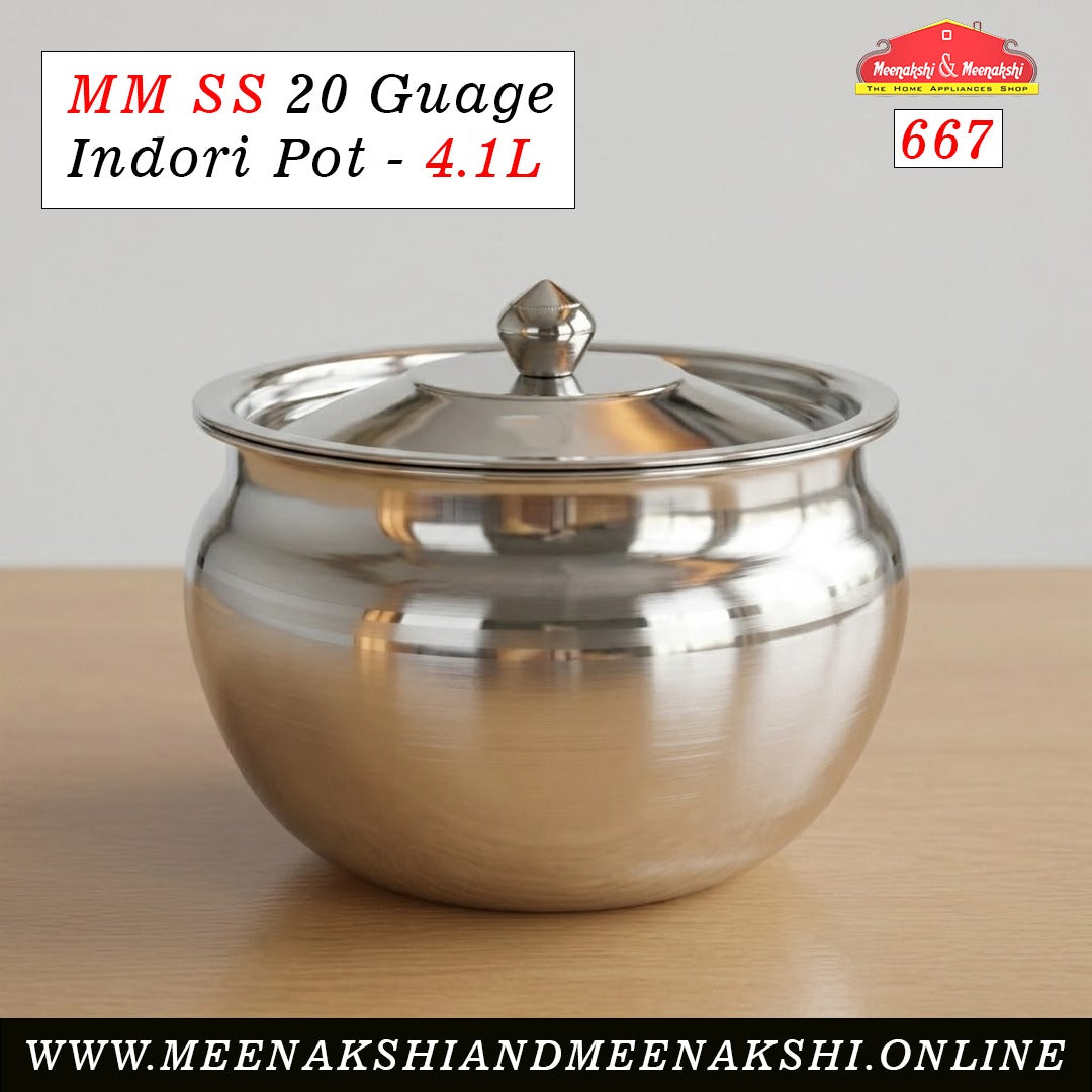 MM SS 20 Guage Indori Pot