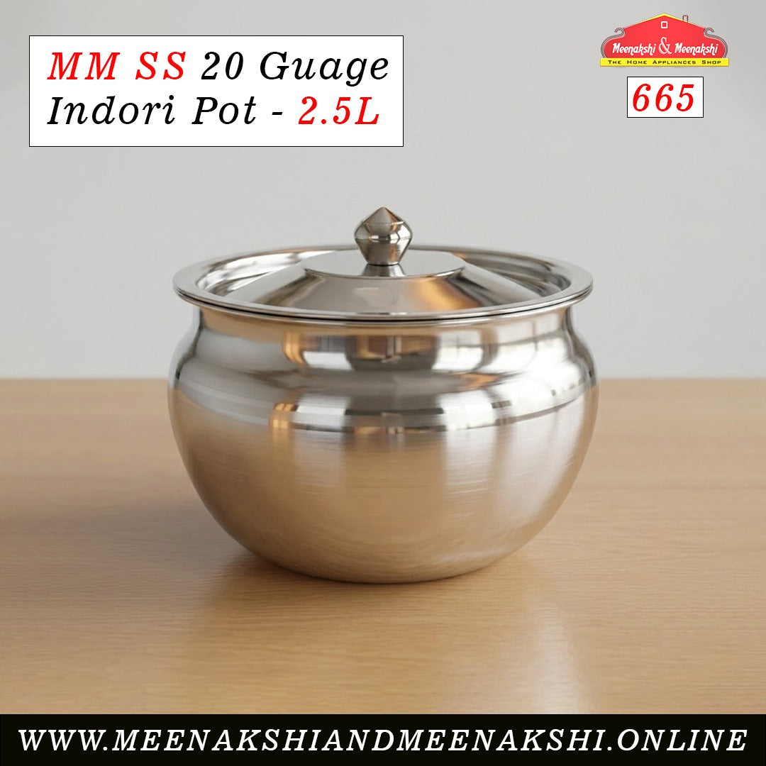 MM SS 20 Guage Indori Pot