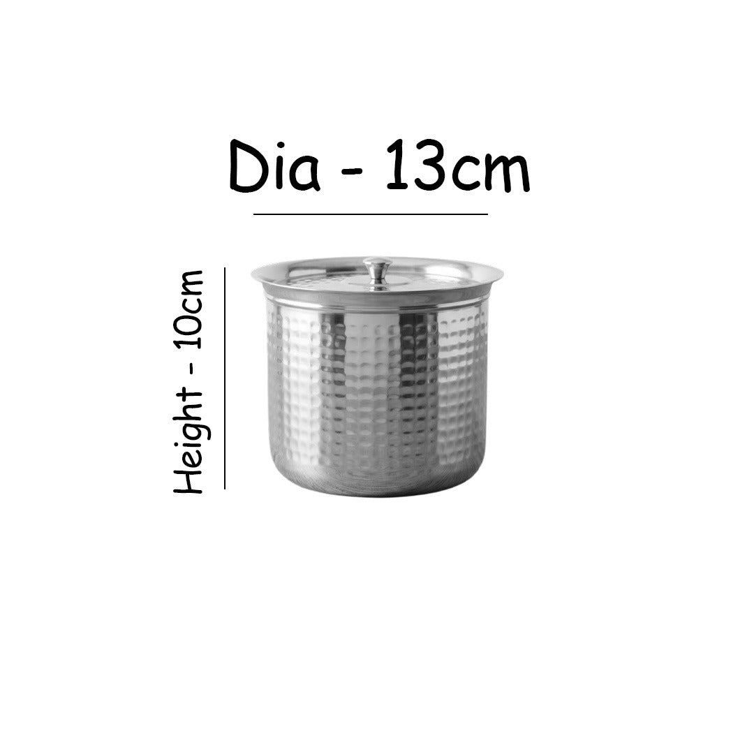 MM SS Hammered Adak With Lid