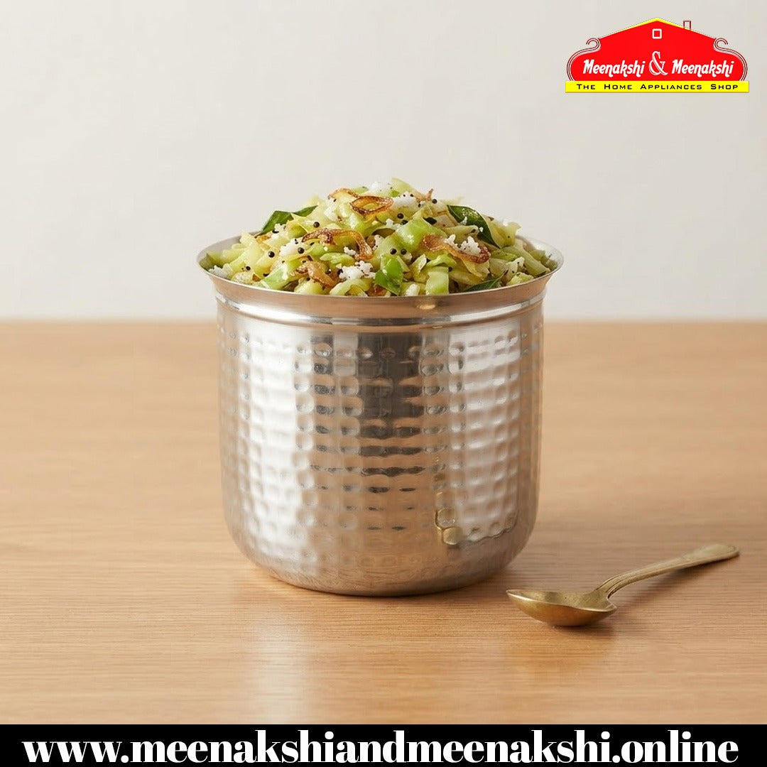 MM SS Hammered Adak With Lid