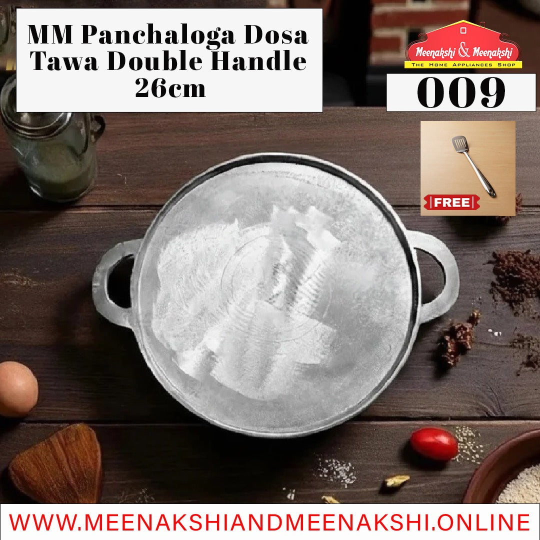 MM Panchaloga Dosa Tawa Double Handle 26cm 009