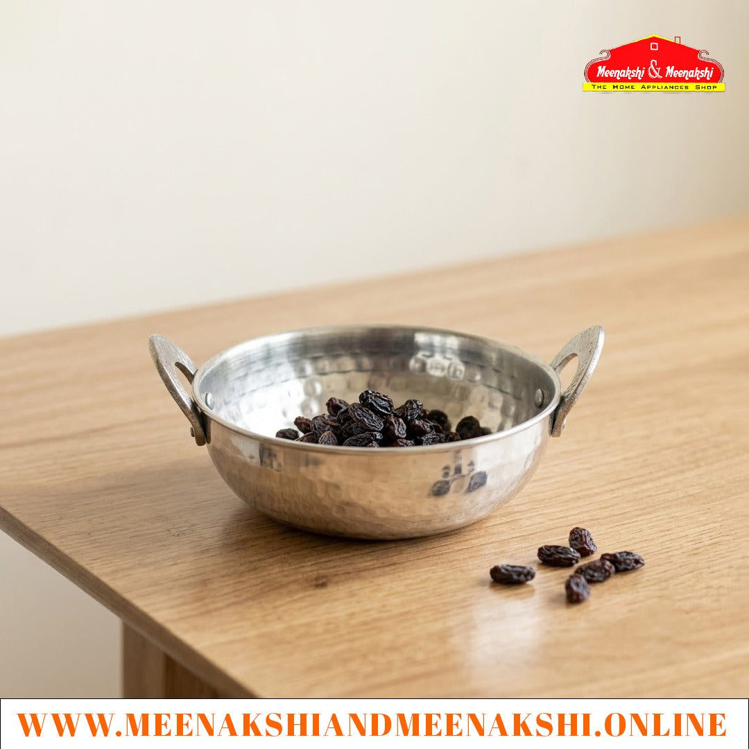 MM SS Hammered Baby Kadai With Lid